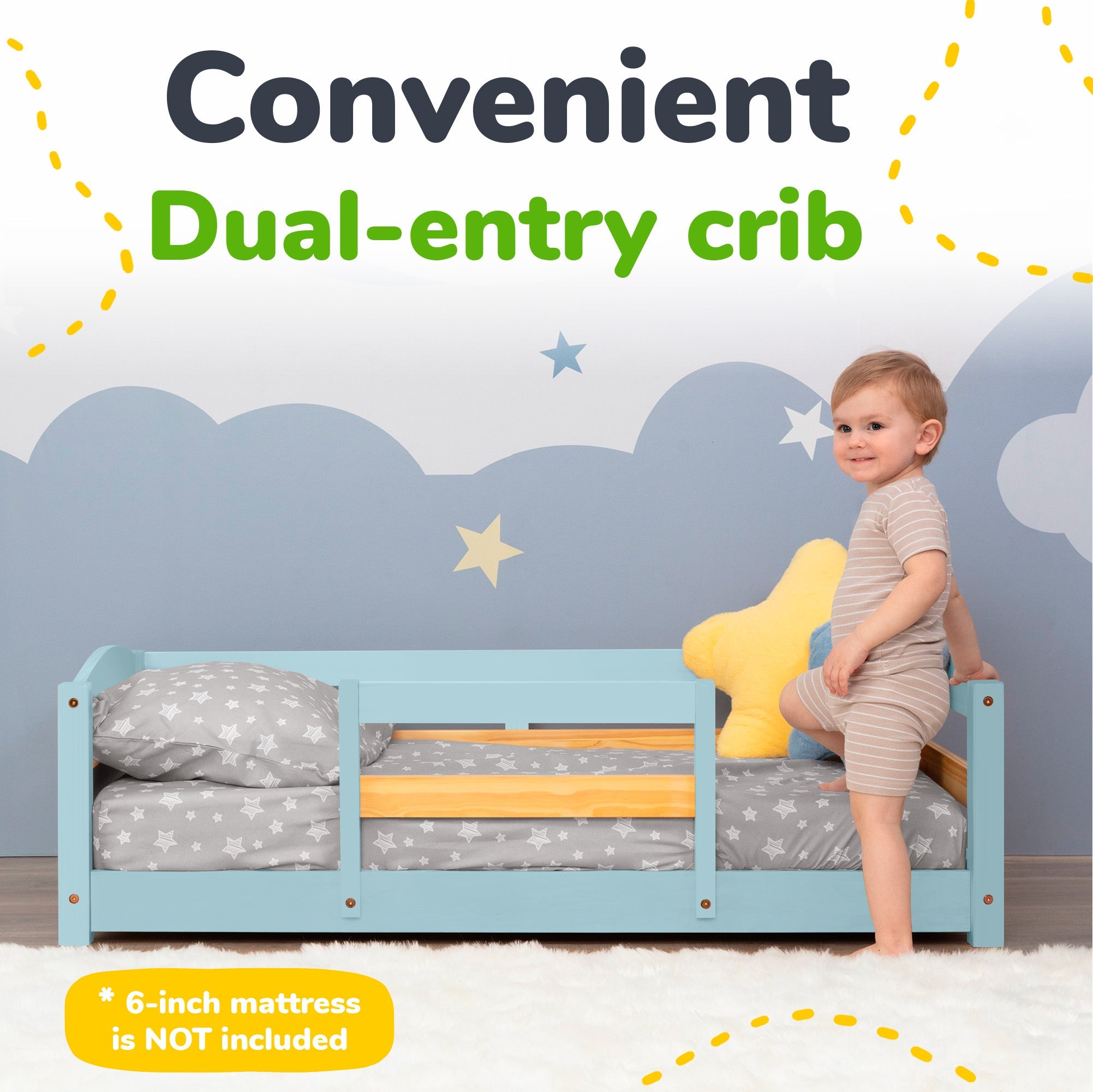 Floor Bed - Crib Size