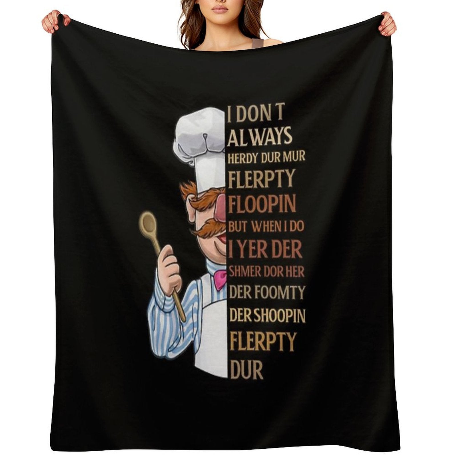Vert Der Ferk I Dont Always Throw Blanket