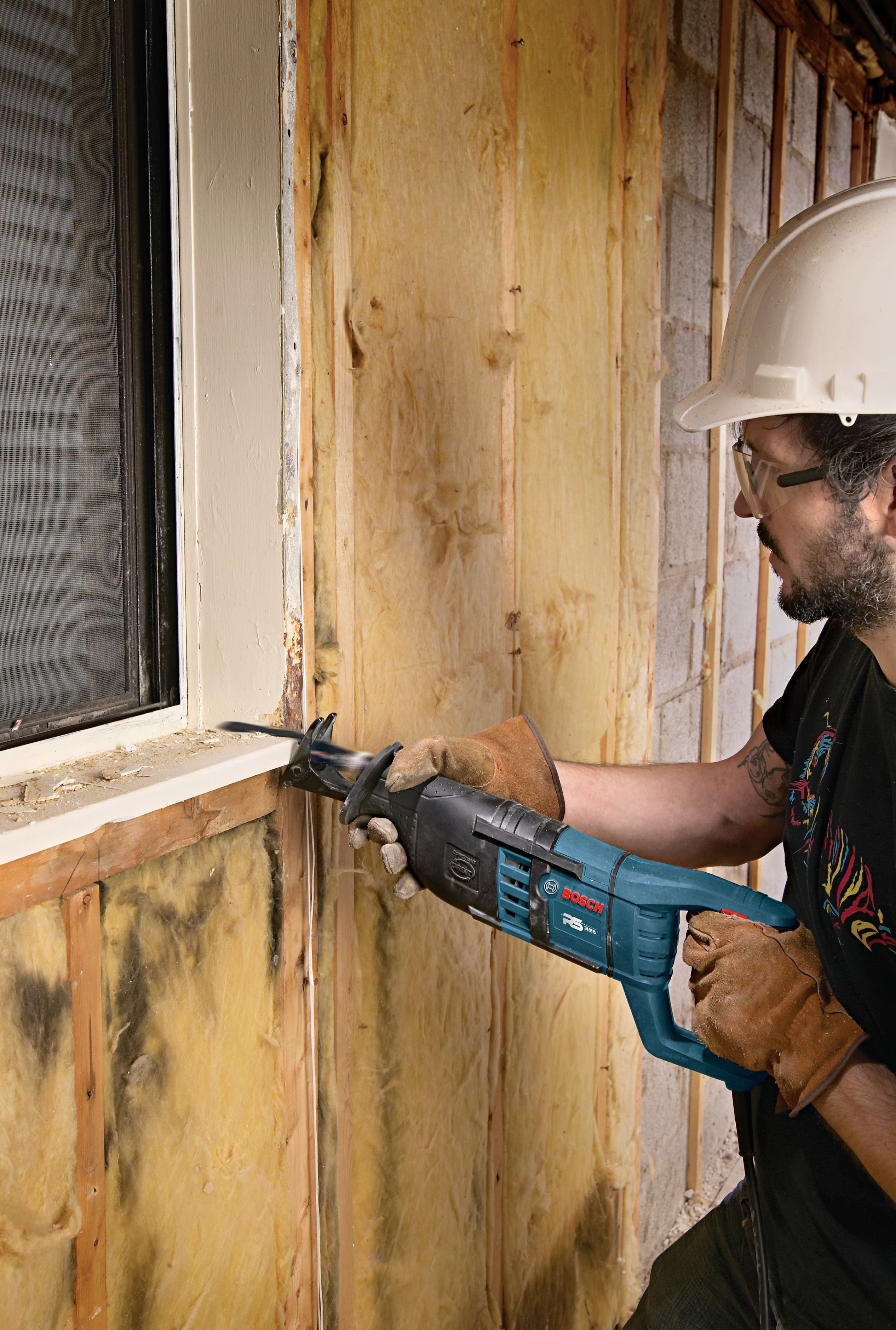 BOSCH RS325 1 In. D-Handle Reciprocating Saw