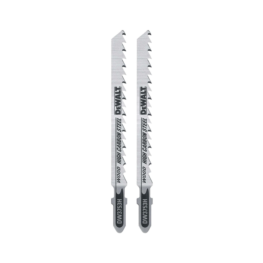 DeWalt DW3755H 4-Inch 8 Tpi Aluminum/Fiberglass Cut Hcs T-Shank Jig Saw Blade (5-Pack)