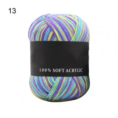 130m Cotton Knitting Yarn Crochet Yarn For Knitting Wool Yarn Warm Chunky-Yarn Hand Knitted Yarn For Blanket Sweater