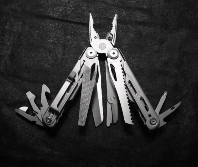 Daicamping DL10 Pocket Multi Folding Knife Plier Multi-purpose Clamp Outdoor EDC Multitools Survival Gear Clip Hand Tool Sets