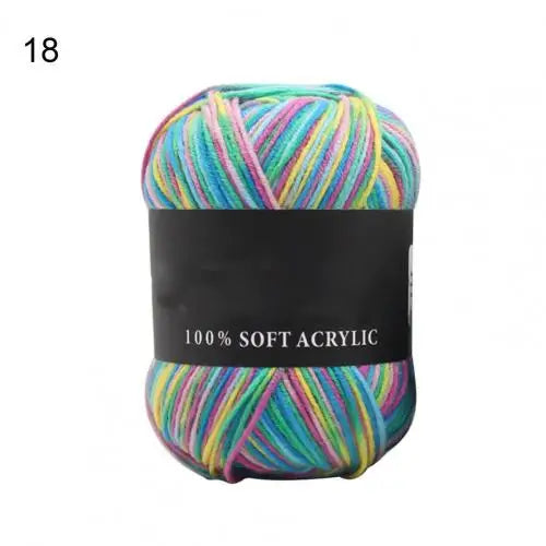 130m Cotton Knitting Yarn Crochet Yarn For Knitting Wool Yarn Warm Chunky-Yarn Hand Knitted Yarn For Blanket Sweater
