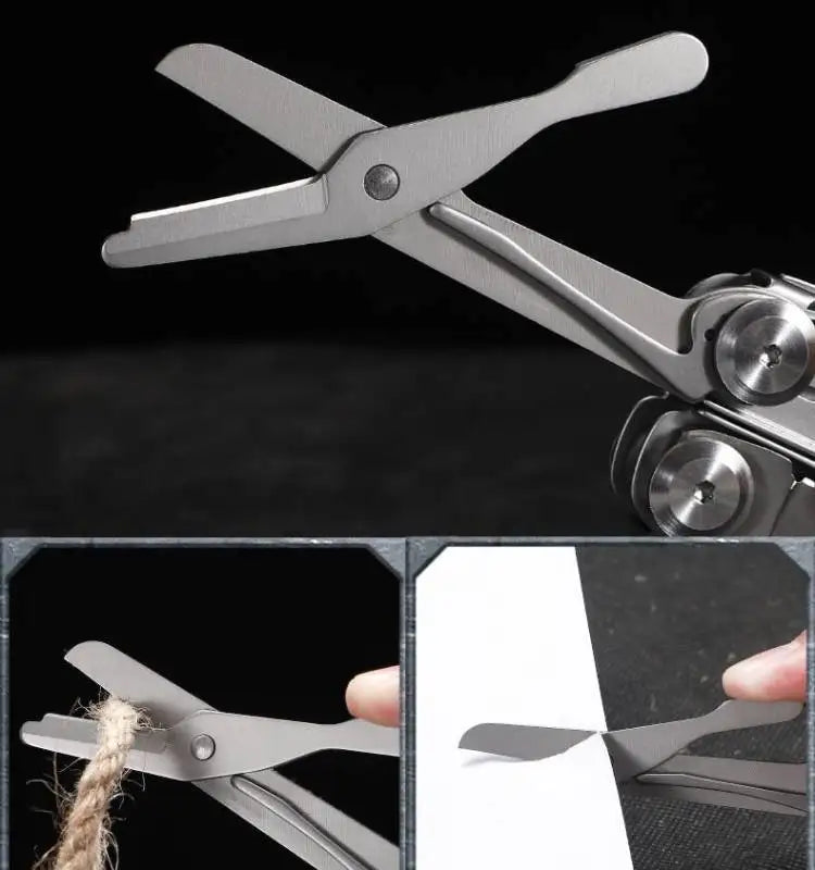Daicamping DL10 Pocket Multi Folding Knife Plier Multi-purpose Clamp Outdoor EDC Multitools Survival Gear Clip Hand Tool Sets