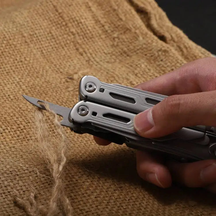 Daicamping DL10 Pocket Multi Folding Knife Plier Multi-purpose Clamp Outdoor EDC Multitools Survival Gear Clip Hand Tool Sets