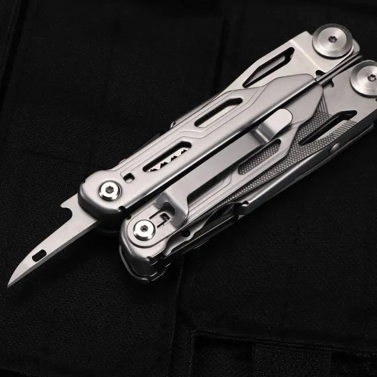 Daicamping DL10 Pocket Multi Folding Knife Plier Multi-purpose Clamp Outdoor EDC Multitools Survival Gear Clip Hand Tool Sets