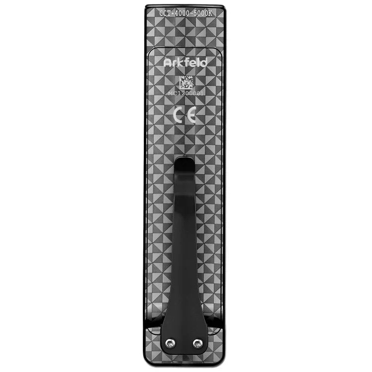 OLIGHT ARKFELDPWGMGCW Arkfeld Flat Flashlight with Green Laser & White Light - Pinwheel Gunmetal Grey