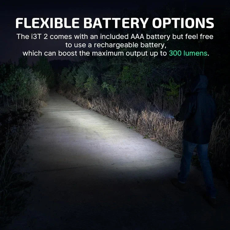 OLIGHT I3T2STPK i3T 2 EOS Small EDC Flashlight - Sweet Pink