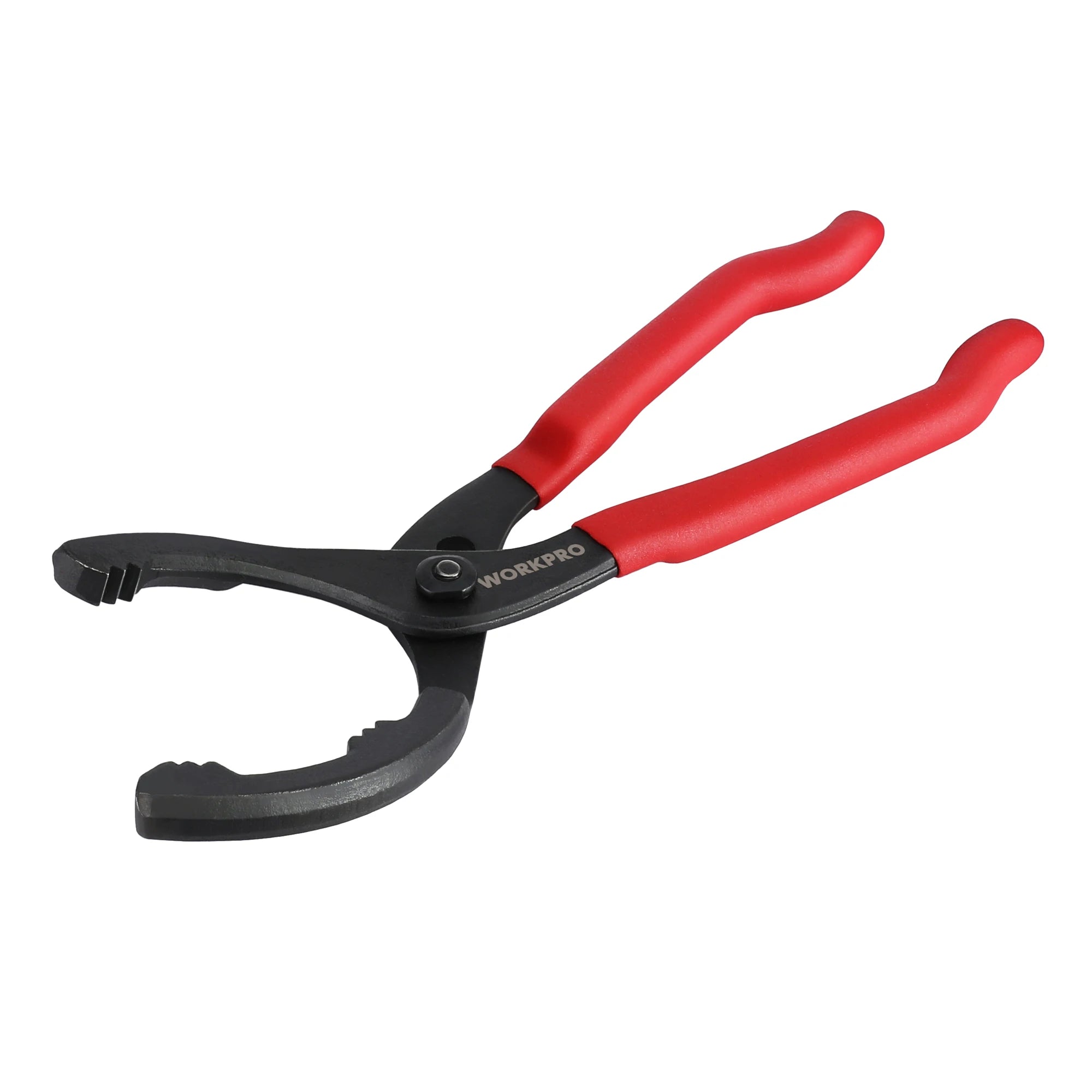 WORKPRO 12" Oil Filter Pliers Clamp Type Wrench Adjustable Hand Tools Oil Filter Remove Disassembly Tool for Truck Car Repair