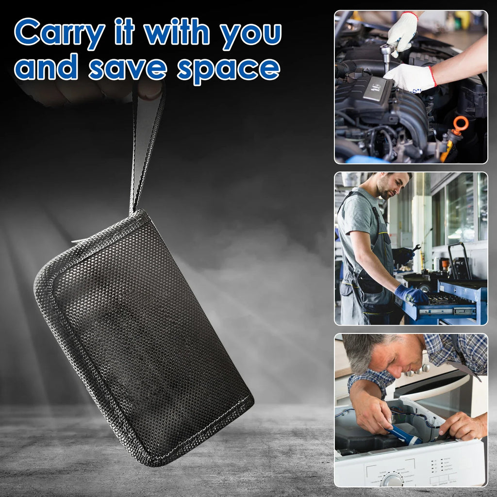 Mini Ratchet Wrench Set Multifunctional Right Angle Screwdriver Kit with 20 Bits Small Ratcheting Screwdriver Combination Set
