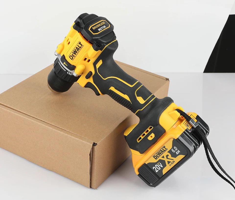 DEWALT DCD805 20V Power Tools Brushless Impact Drill Cordless Electric Screwdriver Multi-Function Hand Drill