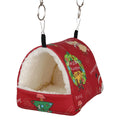 Parrot hamster nest, warm cotton nest, bird nest with thick velvet, winter pet, parrot hamster supplies