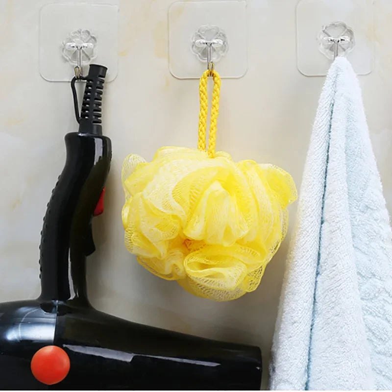 Transparent Wall Hooks Strong Self Adhesive Door Wall Hangers Hook Home Storage Hooks Suction Cup Heavy Load Hook Holder Racks