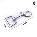 Small Dog Collar Leash Metal Buckle Hardware Sets Durable Cat Lead Straps Swivel Trigger Snap Hook Diy Pet Accessories