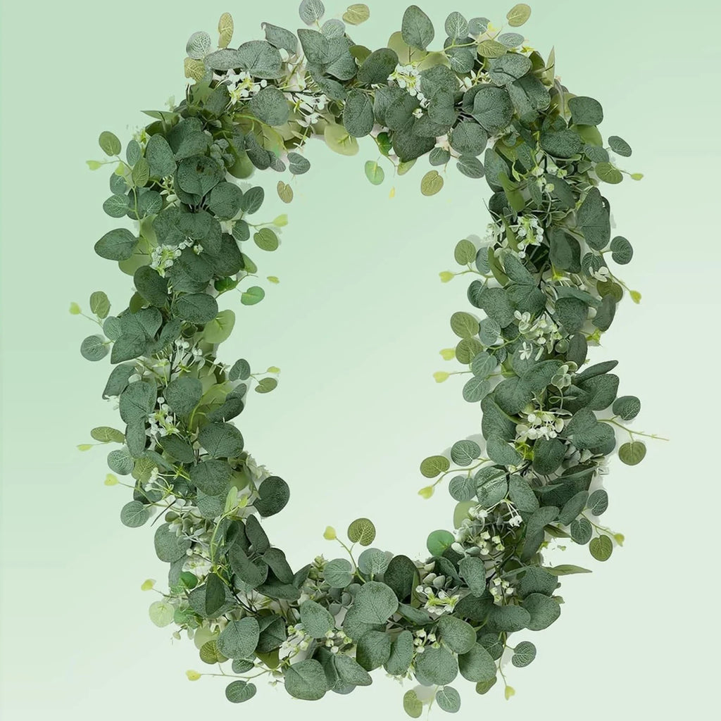 Greenery Foliage Vine Artificial plant christmas Accessories Wedding outdoor garden yard archway Decor Home table Wall Hanging