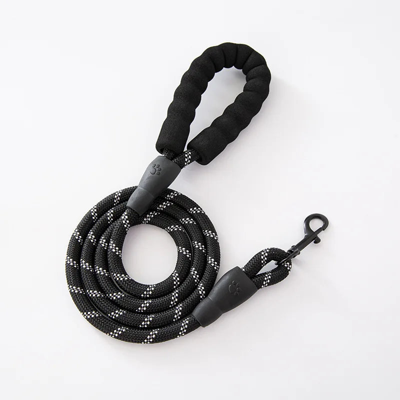 Reflective Dog Leash Strong Nylon Dog Leash For Large Medium Small Dog Leash Ropes Pet Accessories Golden Retriever Labradors