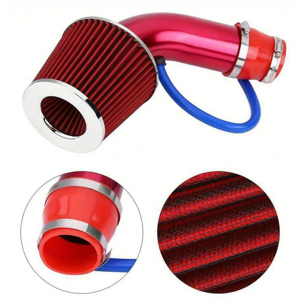 Cold Air Intake Filter Induction Pipe Power Flow Hose System Car Accessories