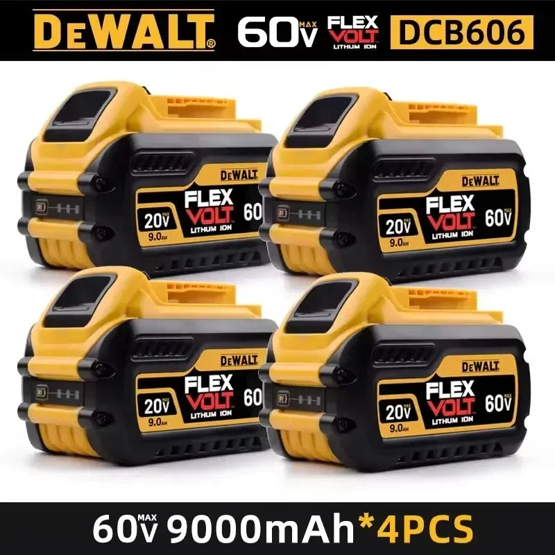 Original DEWALT Battery 20V/60V 6-9.0Ah Rechargeable Li-Ion Battery ,Dewalt Tool Battery, Charger Dewalt Battery+electric Drill