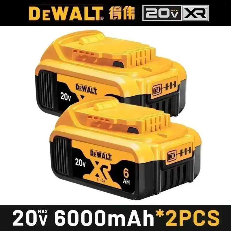 Original DEWALT Battery 20V/60V 6-9.0Ah Rechargeable Li-Ion Battery ,Dewalt Tool Battery, Charger Dewalt Battery+electric Drill