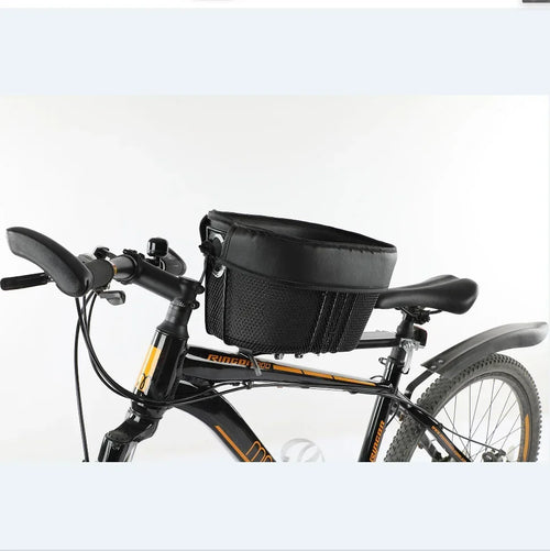 Bicycle Pet Basket Mountain Road Bike with Dog Cat Bag Bike Basket Cross Saddle Pet Products Dog Supplies