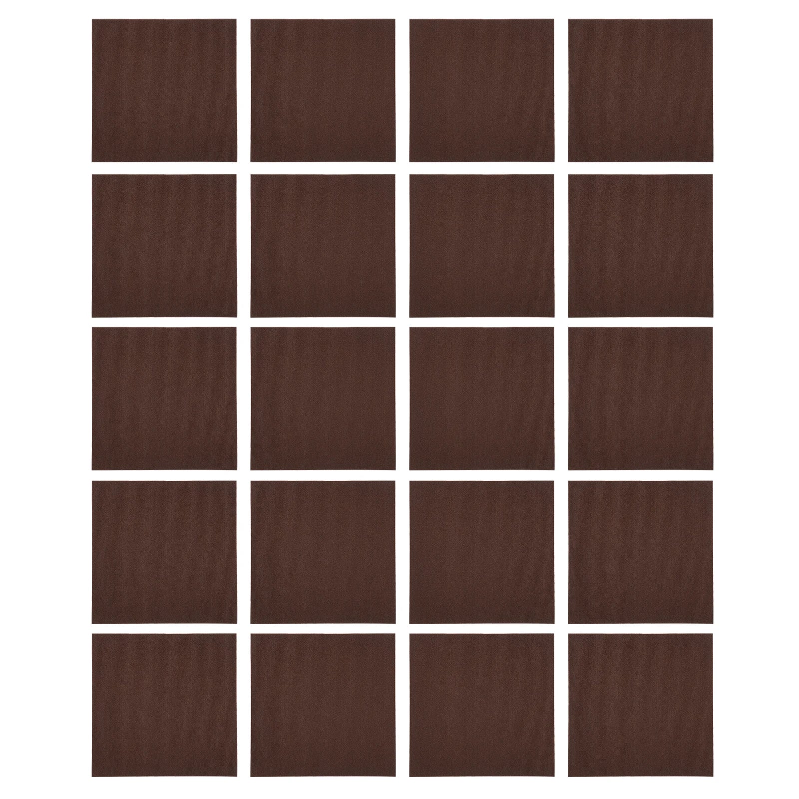 20Pcs Self-Adhesive Carpets Household Items Wrinkle Resistance for Restaurants/Homes/Corridors/Game Rooms