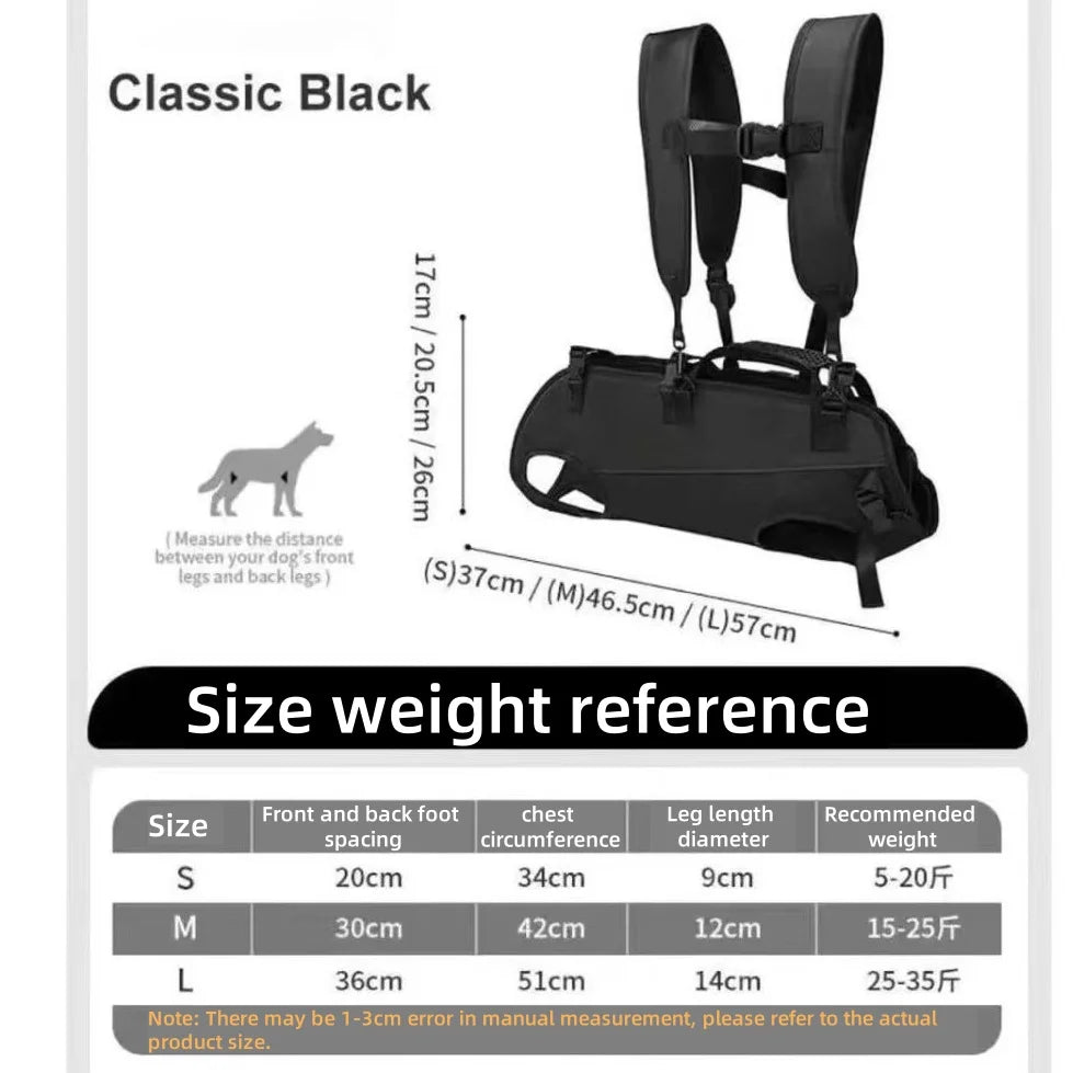 Medium And Large Dog Backpack Pet Outing Portable Carrier Shiba Inu Corgi Backpack Artifact for Dogs