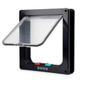 Smart Pet Door Automatic Closing Cat Door Secure Dog Doors Convenient Cat Doors SelfLocking Safe Durable Puppy Gates