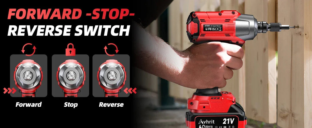 1/2 Inch Cordless Impact Wrench 480Ft-lbs/650N.m Brushless|3300RPM Electric Impact Gun with 2x4000mAh Batteries&4 Sockets