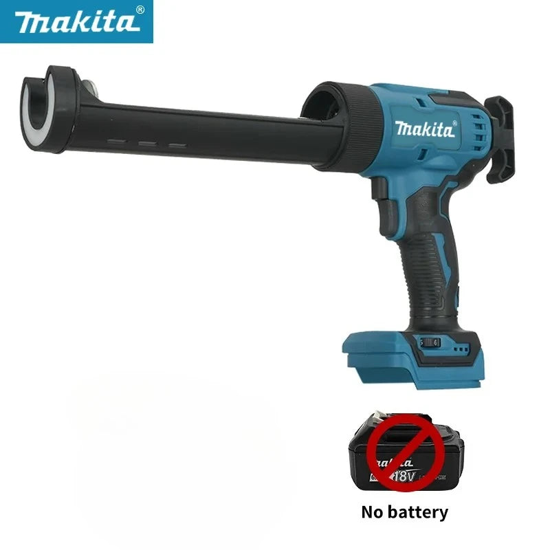 Makita  18V Battery Electric Glass Caulking Gun LED 6 Speed Cordless Silicone Gun Multifunctional DIY Repair Tool