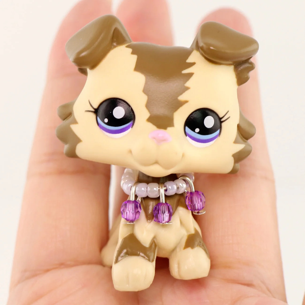 More Toys Lovely Pet Shop Shorthair Cat Dachshund Collie Deer Husky Wolf with Accessories Set