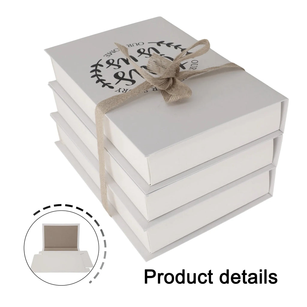 Decorative Book Stacks Folding Simulation Books Farmhouse Style Decor Charming Bookshelf Decoration Bookshelf Decor