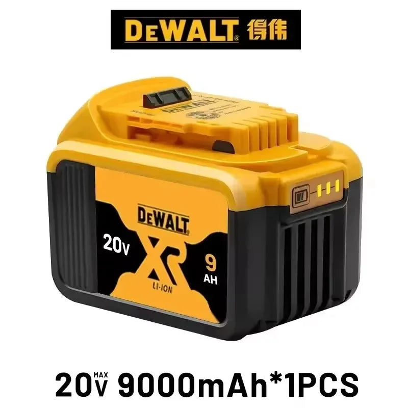 Original DEWALT Battery 20V/60V 6-9.0Ah Rechargeable Li-Ion Battery ,Dewalt Tool Battery, Charger Dewalt Battery+electric Drill