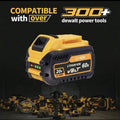 12.0Ah 20V/60V Replacement for Dewalt 60V Flex-Volt MAX Battery DCB606 DCB609 DCB612 for Dewalt 20V/60V Cordless Power Tools 3.2