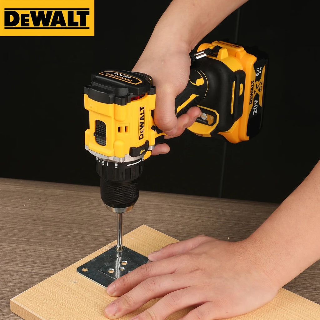 DEWALT Original DCD805 Brushless Impact Drill Cordless Electric Screwdriver Multi-Function Hand Drill 20V Power Tools