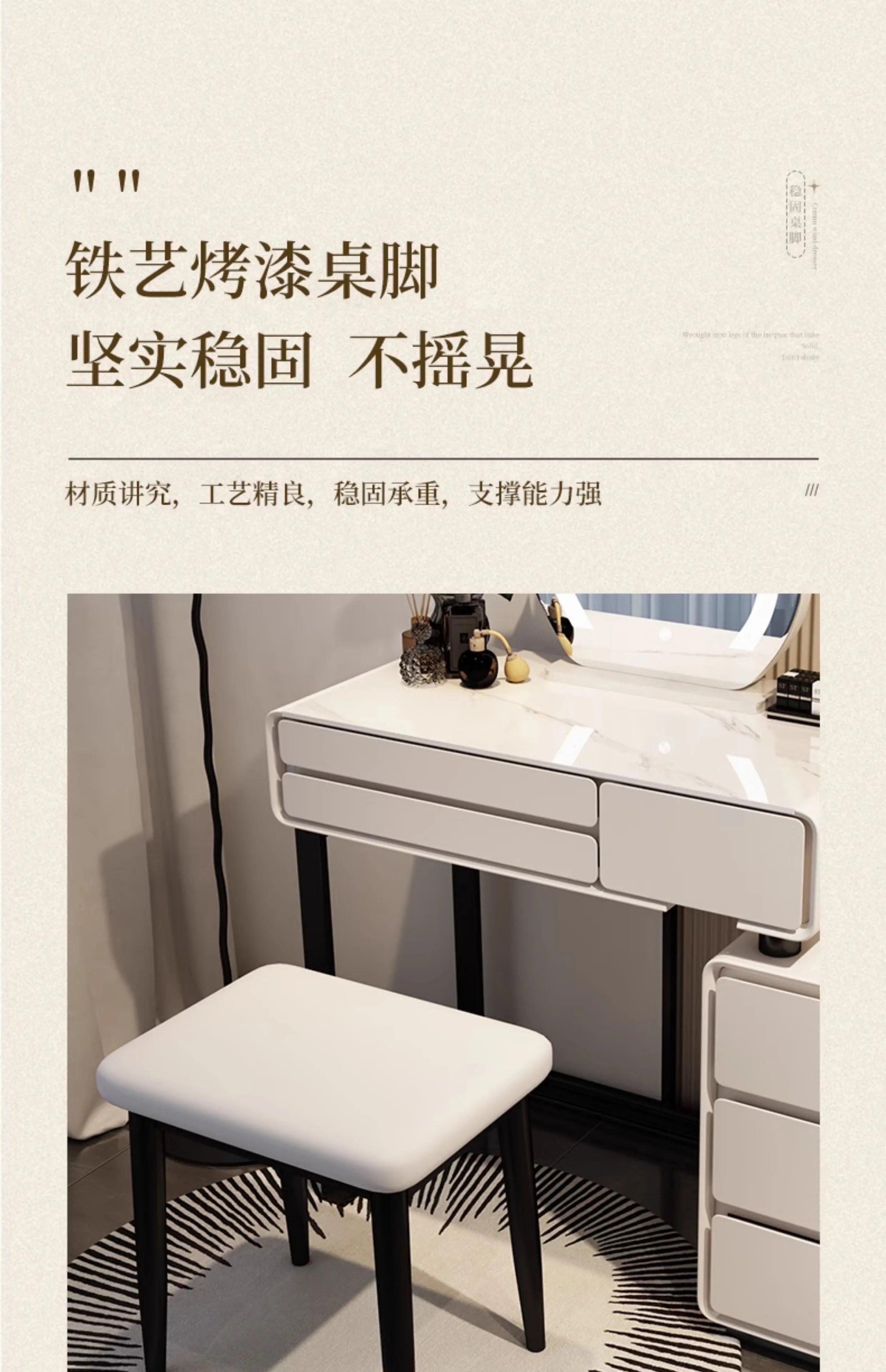 Decor Vanity Table Modern Dresser Drawer Vanity TableLuxury Bedroom Tocador De Maquillaje Para Dormitorio Bedroom Furniture