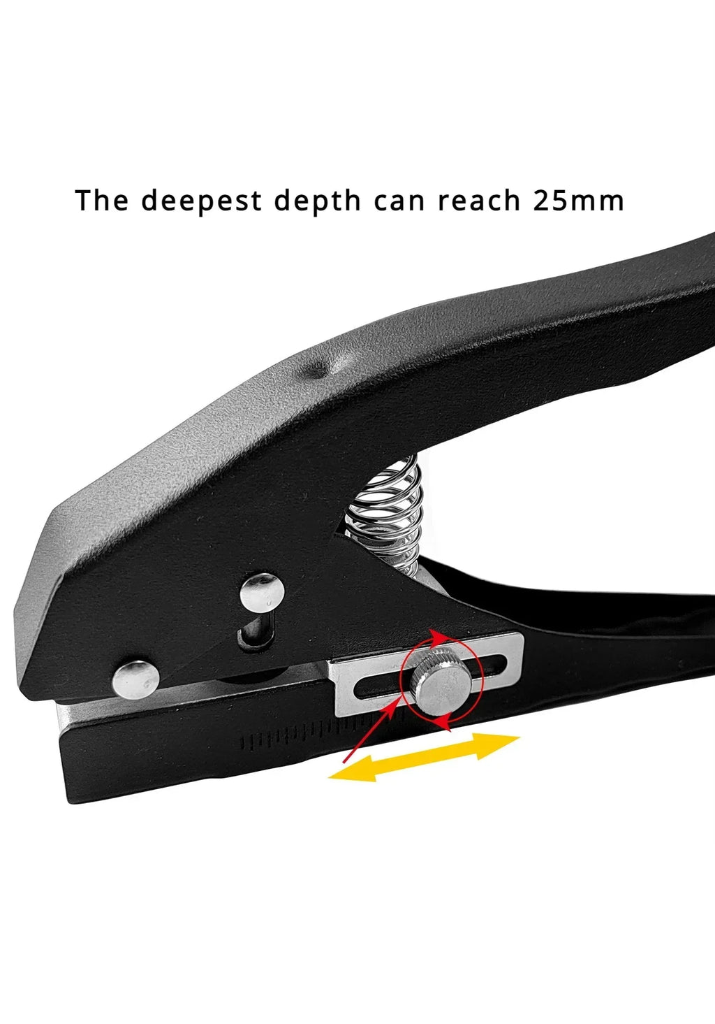 Circle Hole Punch 8/10/12/15 MM  Paper Punch Hand-Held Round Single Hole Punch For ID Cards PVC Cards Photos Edge Banding