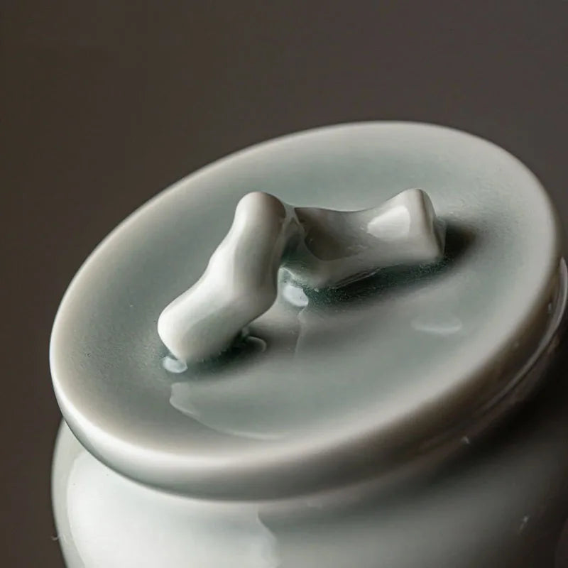 Ceramic Pet Nrn Cremation Personalised Urn Box Supplies Funeral Dogs Burial Small Animals Coffin Memorial Items for Passe Pet