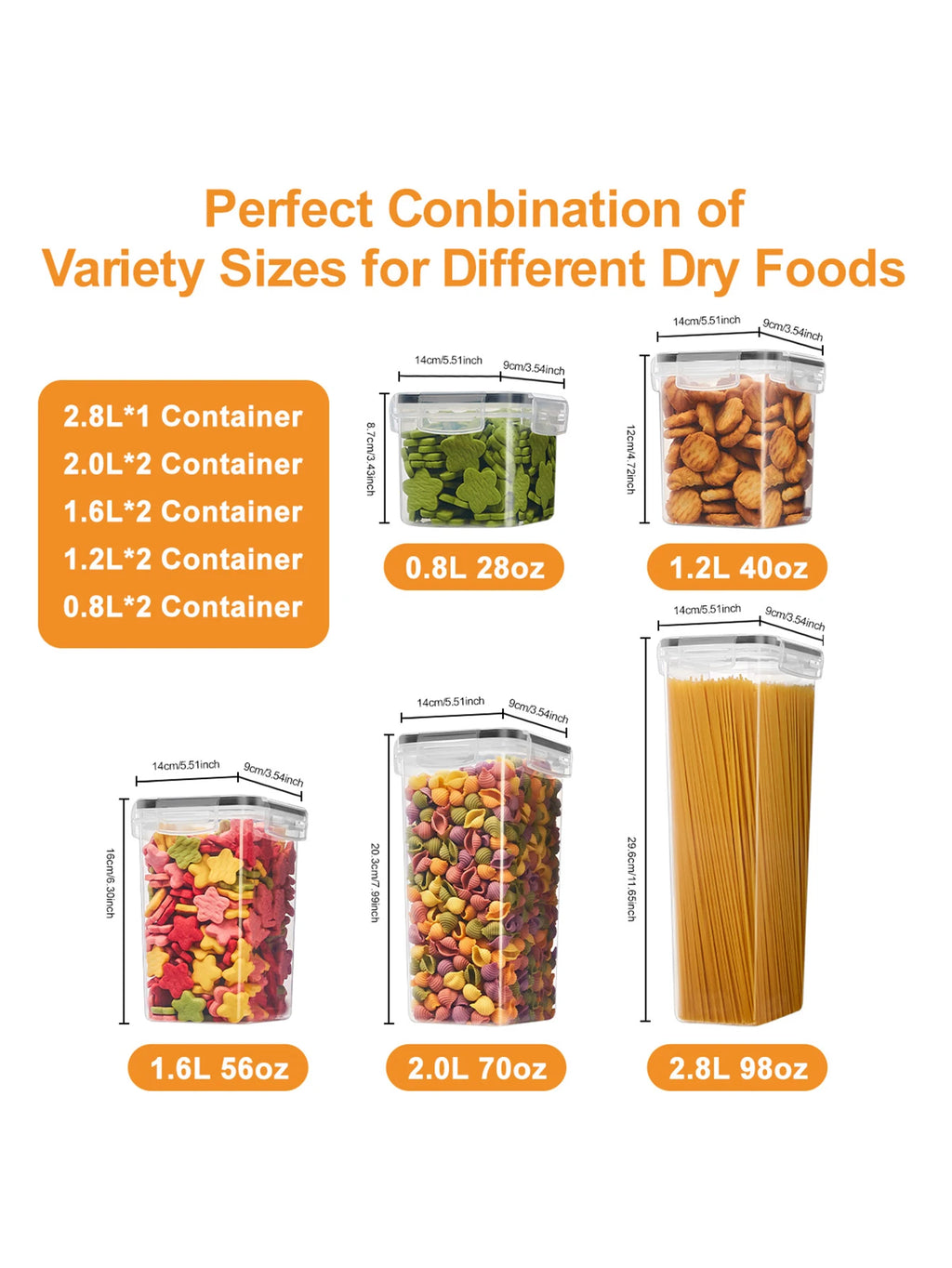 18pcs,Sealed milk jar Sugar jar storage containers with labels and labels - perfect for milk and sugar - keep food fresh