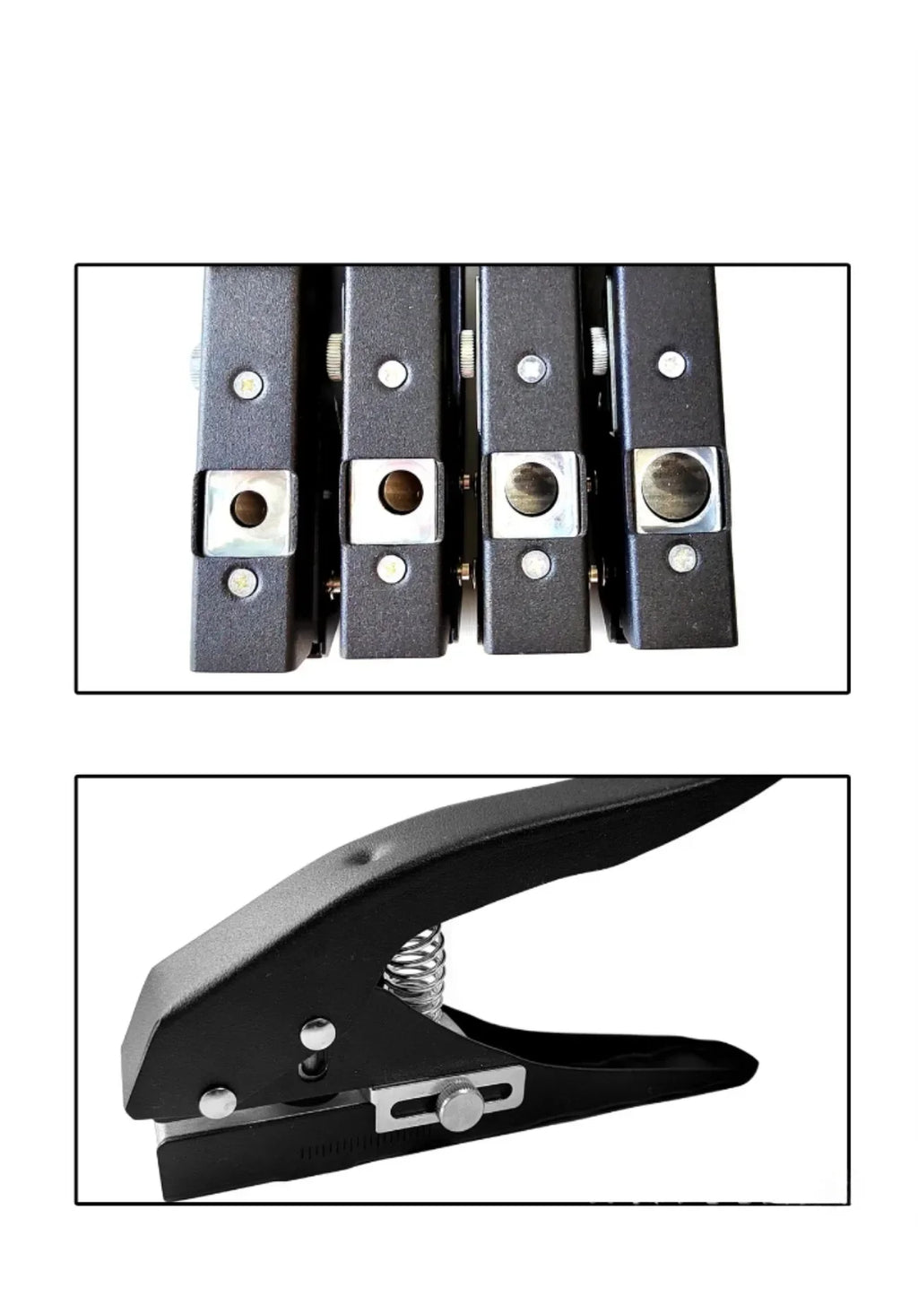 Circle Hole Punch 8/10/12/15 MM  Paper Punch Hand-Held Round Single Hole Punch For ID Cards PVC Cards Photos Edge Banding