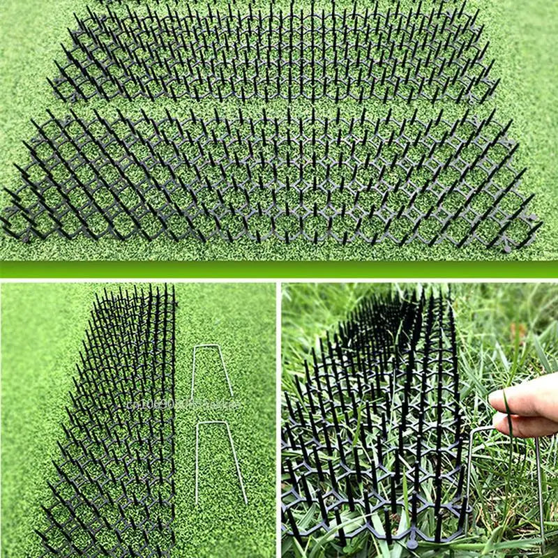 Gardening Cat Scat Mat Repellent Mat Anti-Cat Strips Spikes Straps Deterrent Keep Dog Bird Away Digging Pet Supplies