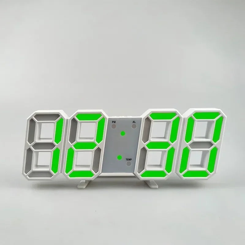 Digital Decoration for Bedroom Desk Watches Led Wall Clock Living Room Alarm Modern Home and Decoration Electronic Table Decor