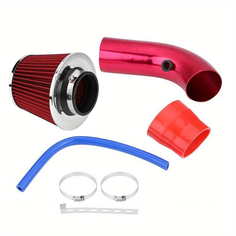 Cold Air Intake Filter Induction Pipe Power Flow Hose System Car Accessories
