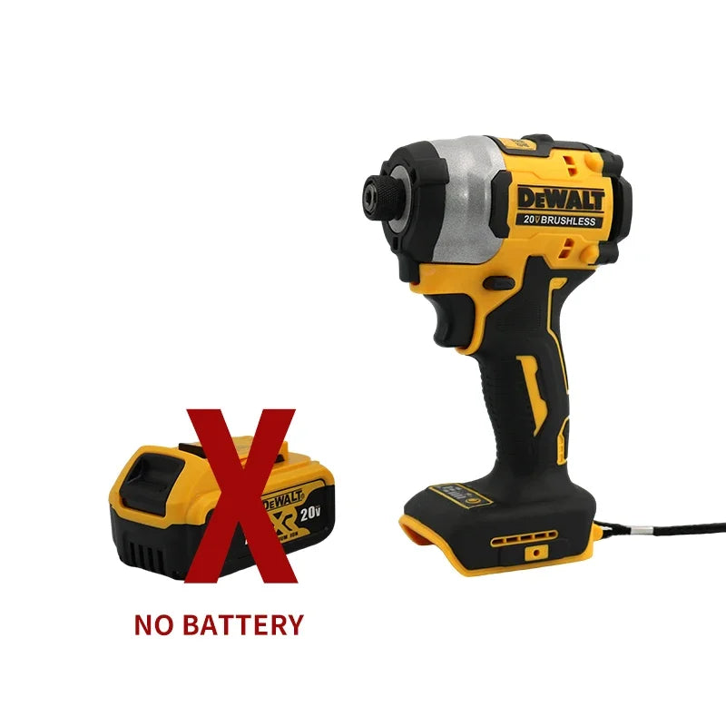 DEWALT DCF850 20V MAX Brushless Impact Driver 205NM 3-Speed 3250RPM 1/4" Hex Chuck PrecisionDrive Bare Tool