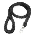 Durable Nylon Braided Large Dog Leash Traction Rope For Bulldog Rottweiler Hound Pets Walking Thick Hand Lead Accessories