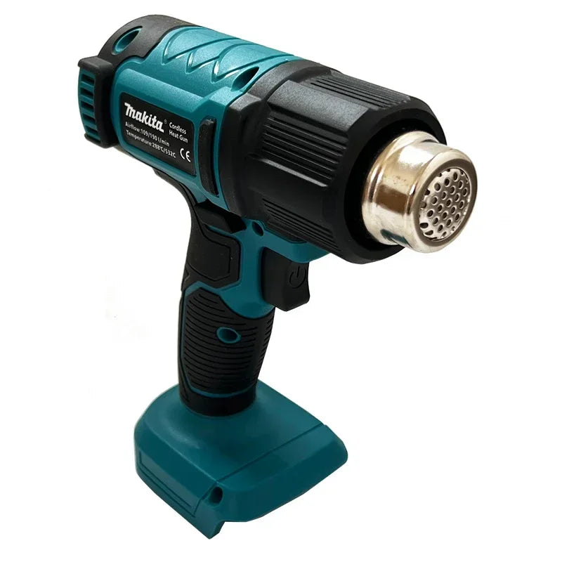 Makita 18V Hot Air Baking Gun Tools Cordless Heat Gun Air Dryer For Soldering Max 550°C Shrink Film Wireless Rechargeable DHG181