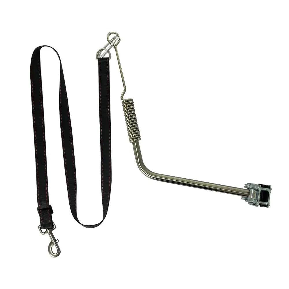 Adjustable Elastic Bike Leash Dog Stick Pet Traction Outdoor Cycling Dog Walking Buffer Stretchable Dog Leash Bike Accessory