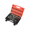 46-Piece Car Repair Tool Set with Sockets and Case 1/4 Socket Wrench Automotive Tool Maintainance Tool Box