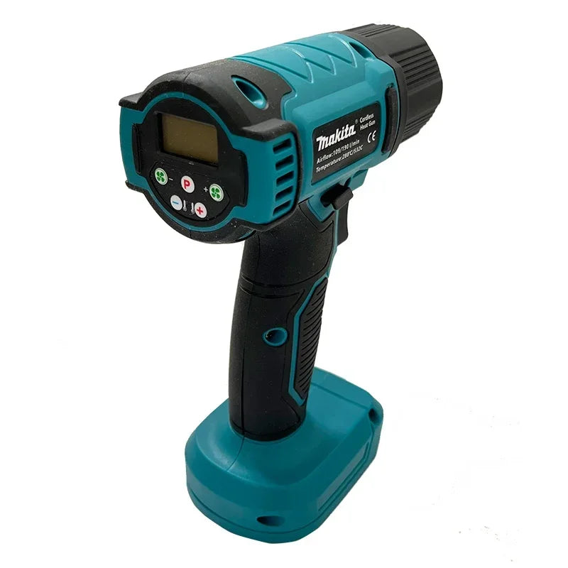 Makita 18V Hot Air Baking Gun Tools Cordless Heat Gun Air Dryer For Soldering Max 550°C Shrink Film Wireless Rechargeable DHG181