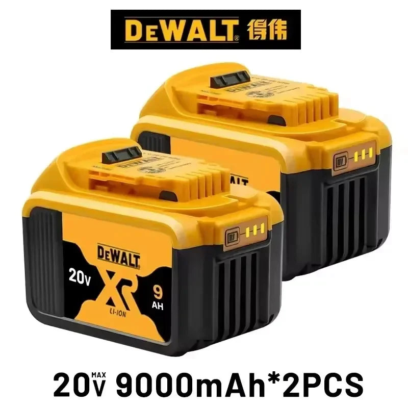 Original DEWALT Battery 20V/60V 6-9.0Ah Rechargeable Li-Ion Battery ,Dewalt Tool Battery, Charger Dewalt Battery+electric Drill