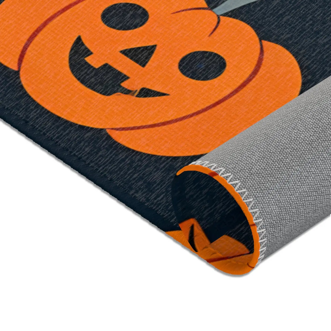 Spooky Jack-O-Lantern Area Rugs - Polyester Chenille - DipaliZ